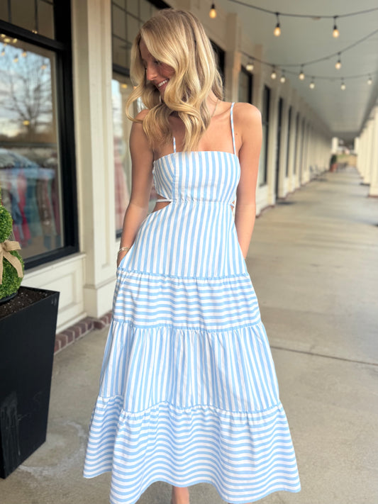 Stripe Out Maxi