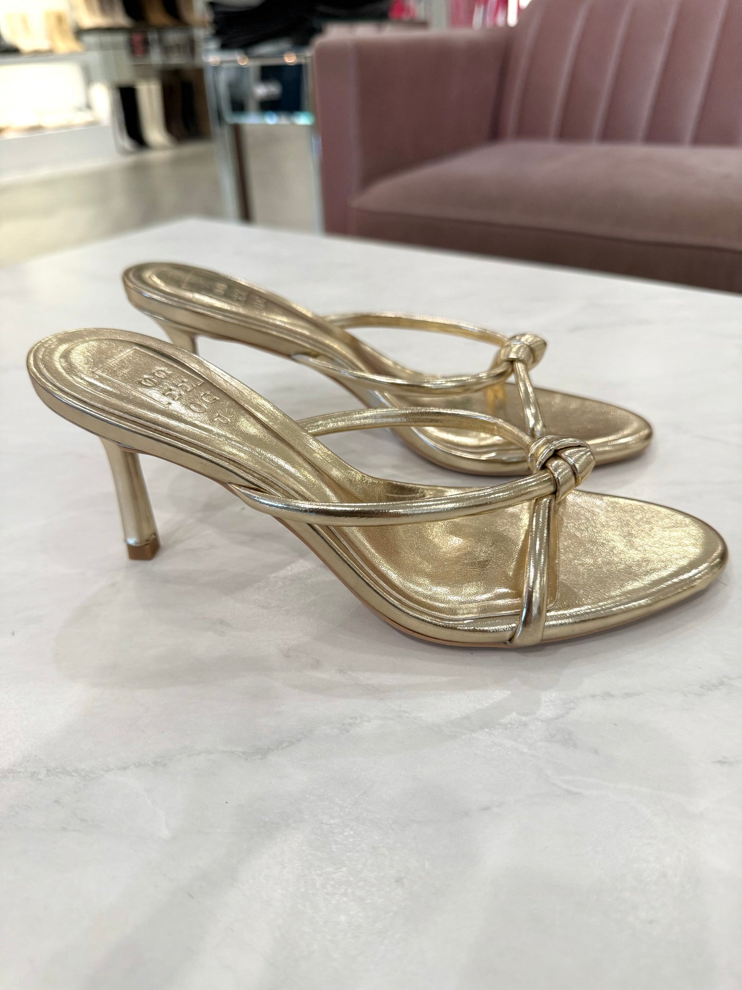 Heidi Gold Heel