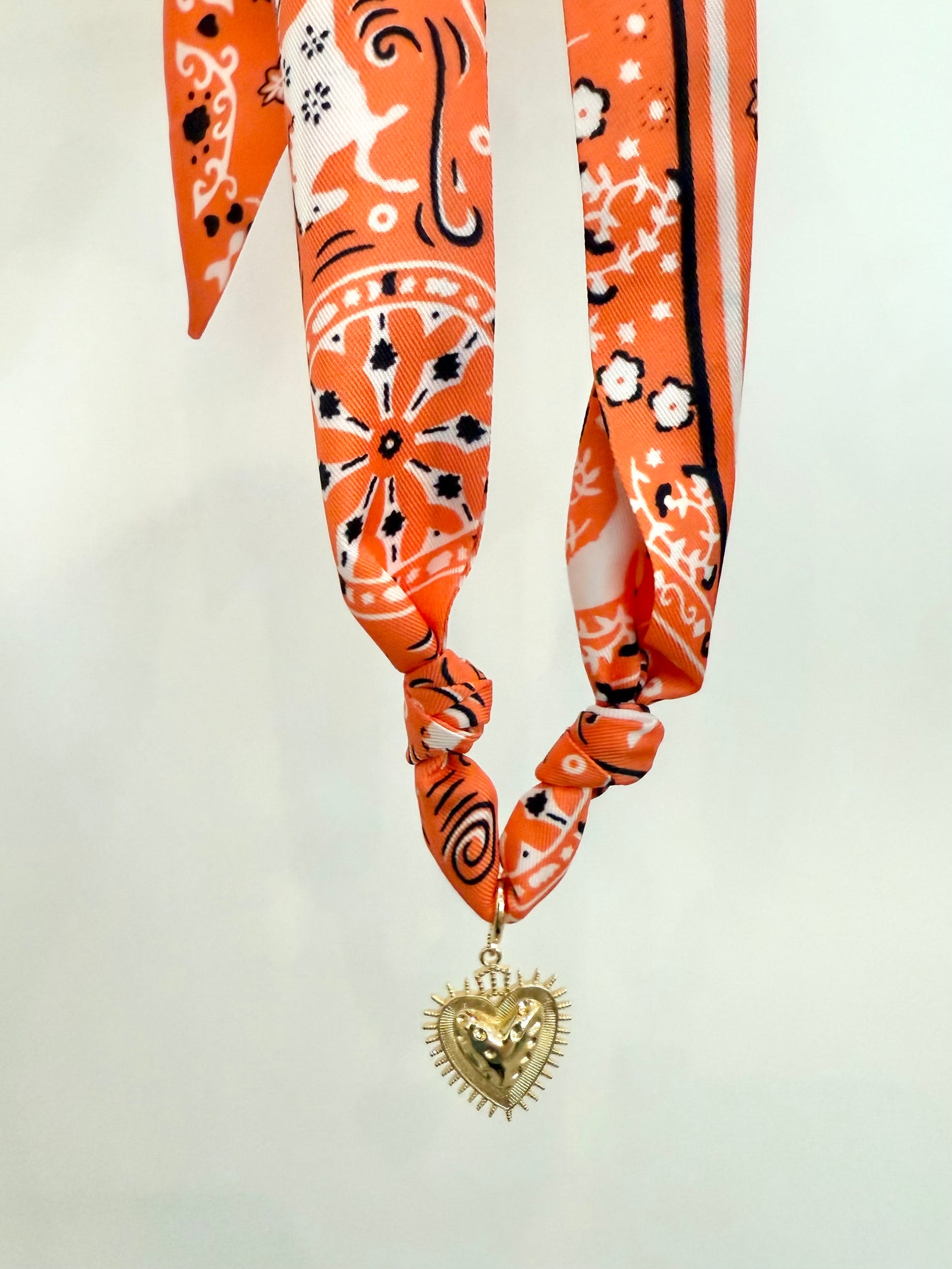 Scarf Charm Necklace ( 3 colors)