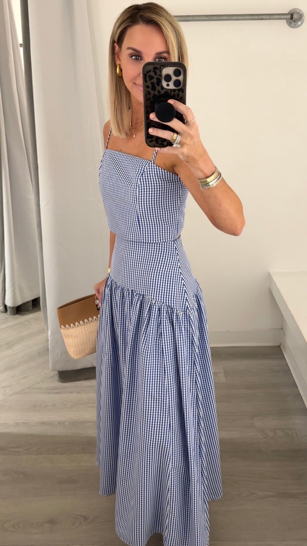 Gingham Top  (5 Colors)