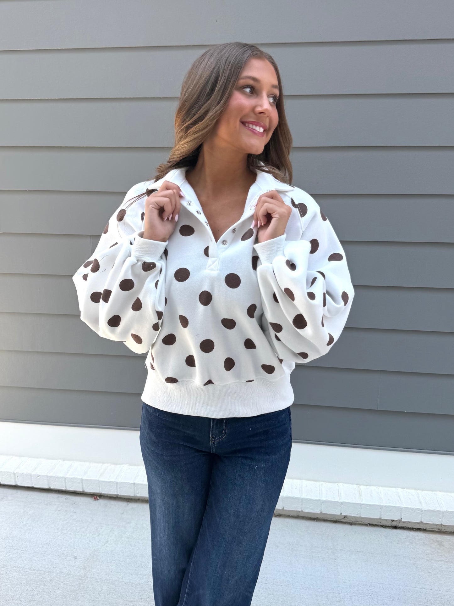 Polka Dot Piper Snap (2 colors)