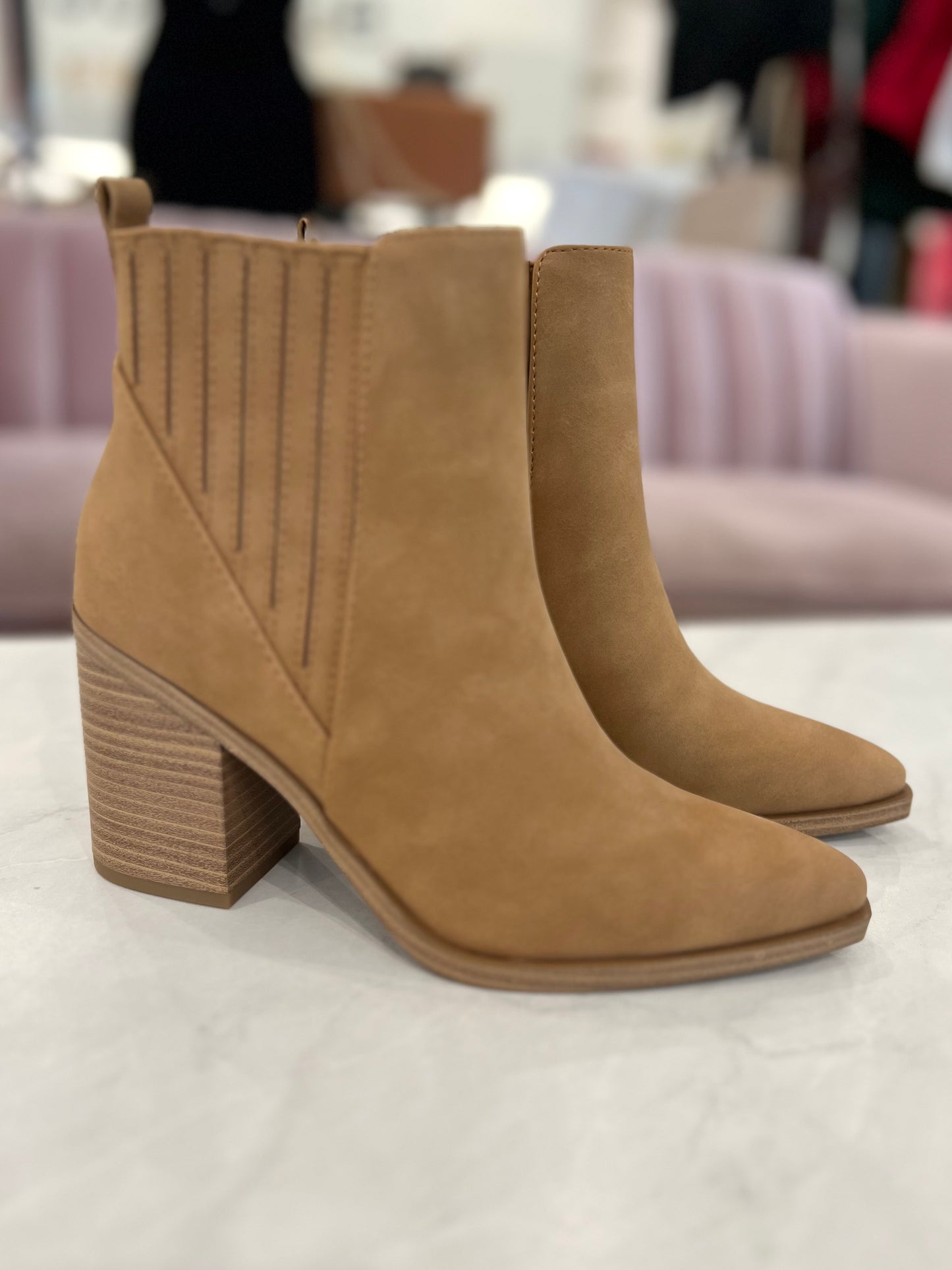 Tan Dress Boot