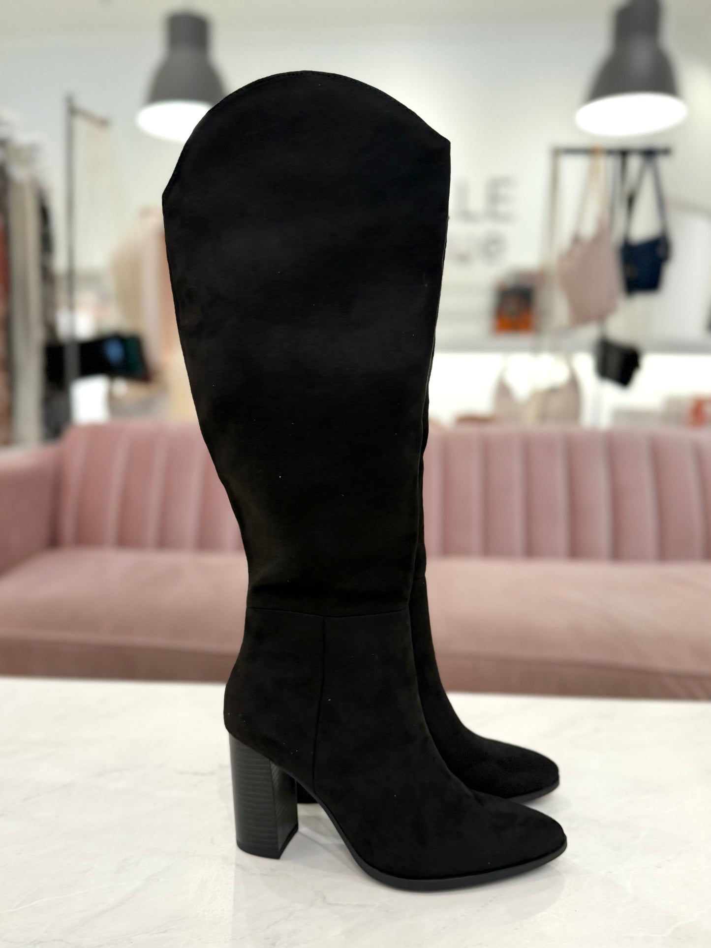 Kylie Suede Tall Boot