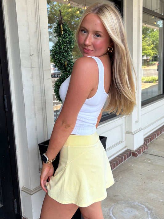 A-Line Mini Skort (2 colors)