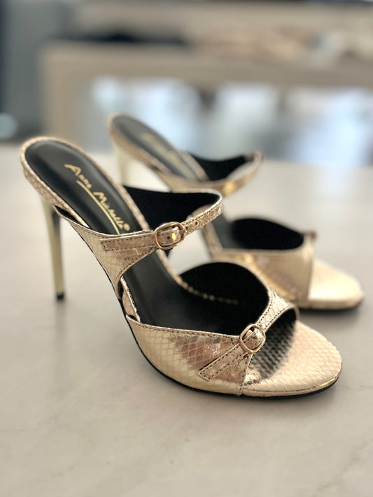 Gold Scaled Heel