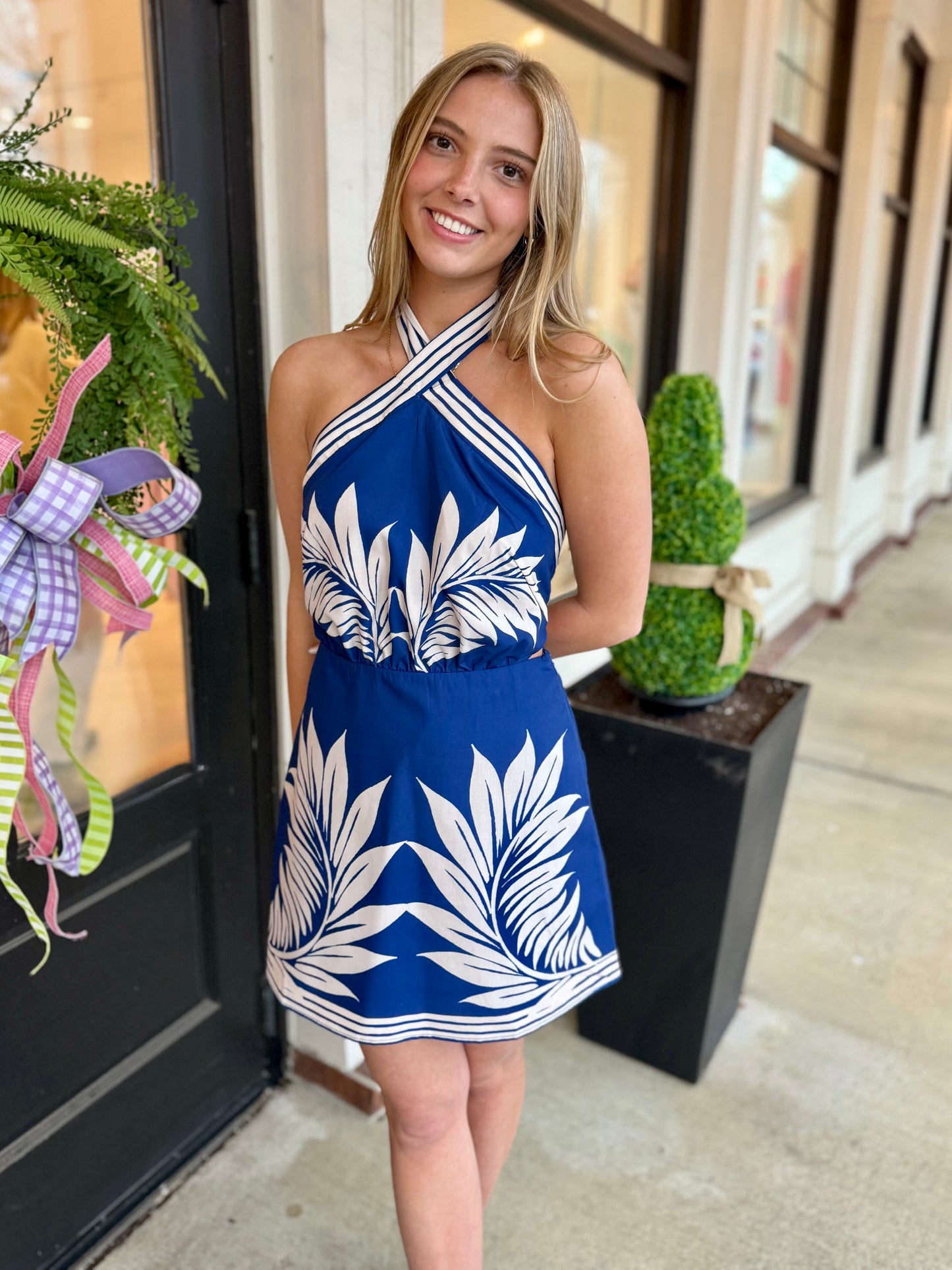 Royal Aloha Halter Mini