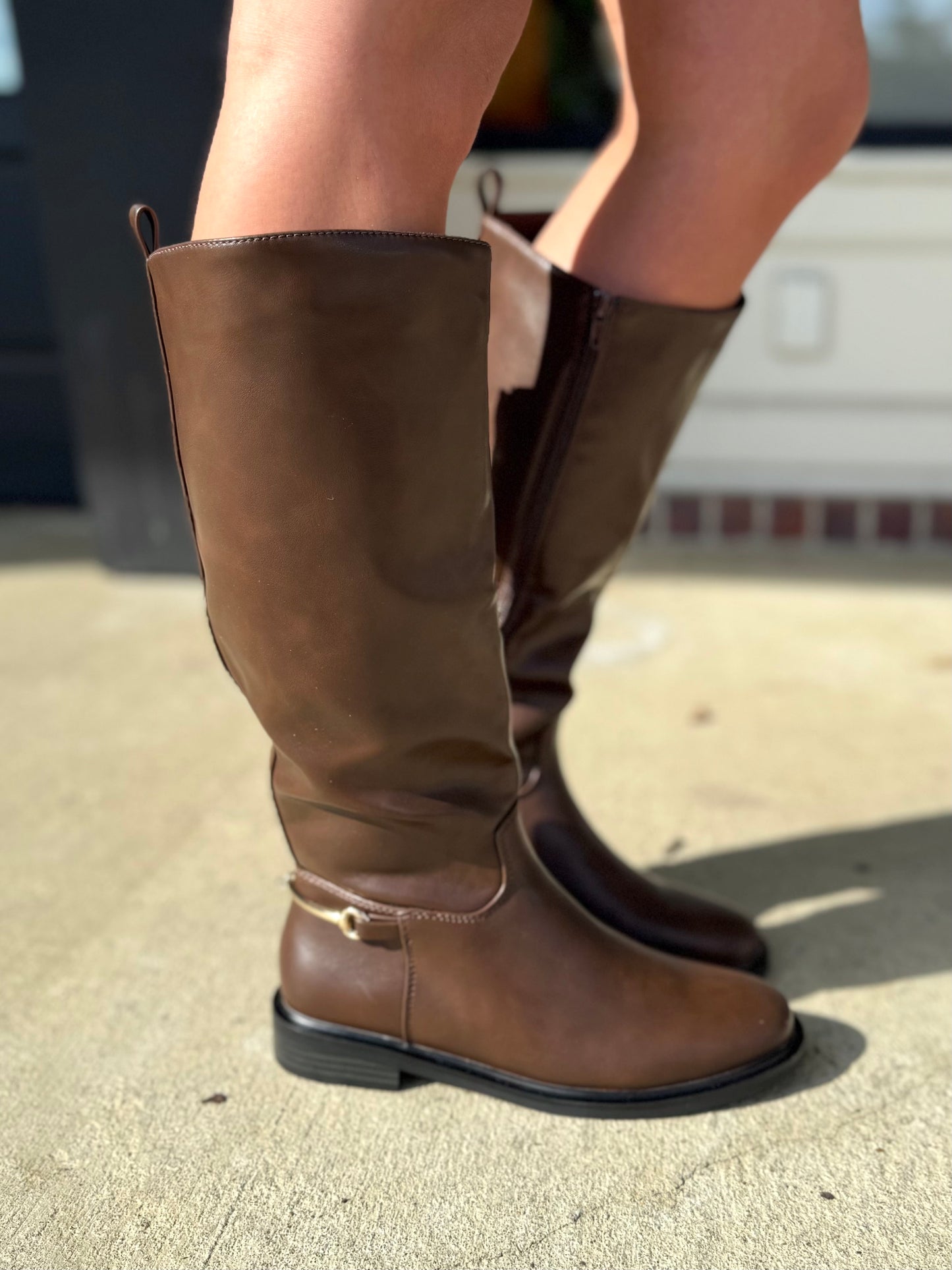 Brown Riding Boots
