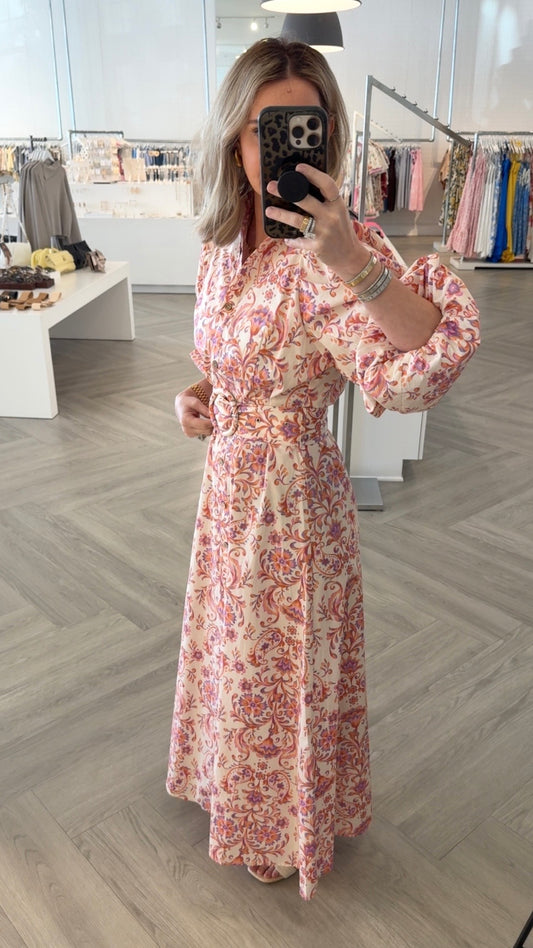 Sherbert Belted Maxi