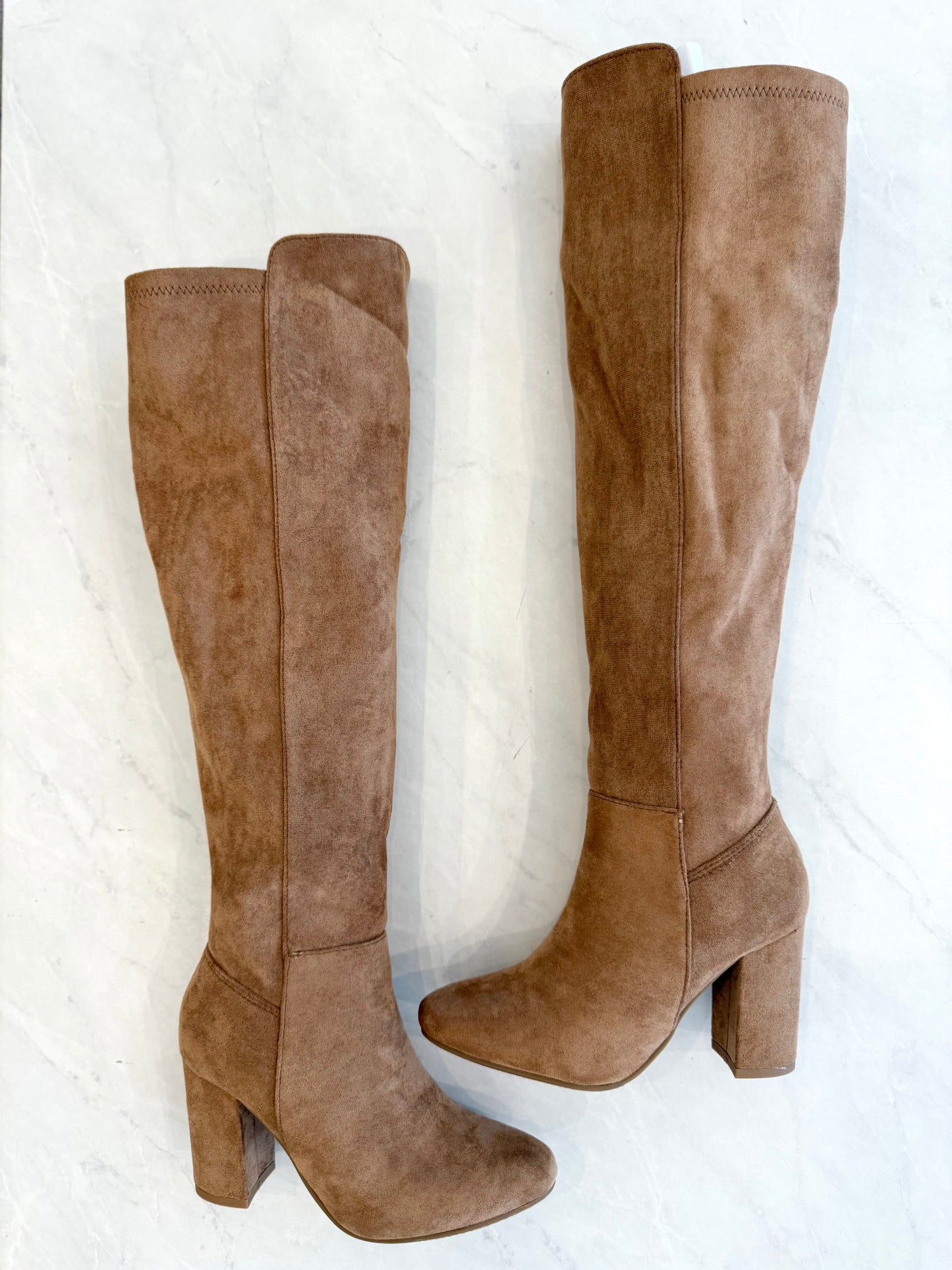Kyla Knee High Suede Boot (3 colors)