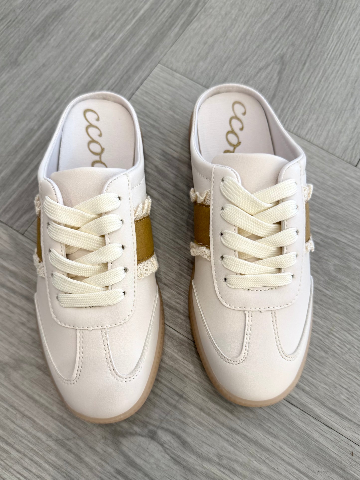 Camel Slip- on Sneaker