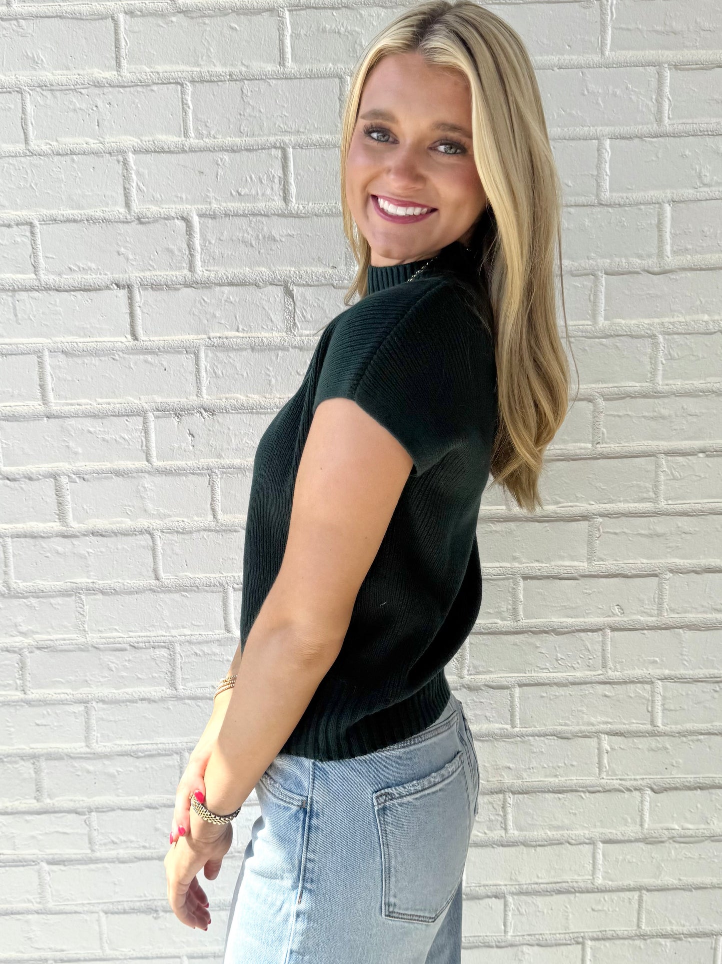 Forest Green Pullover Sweater