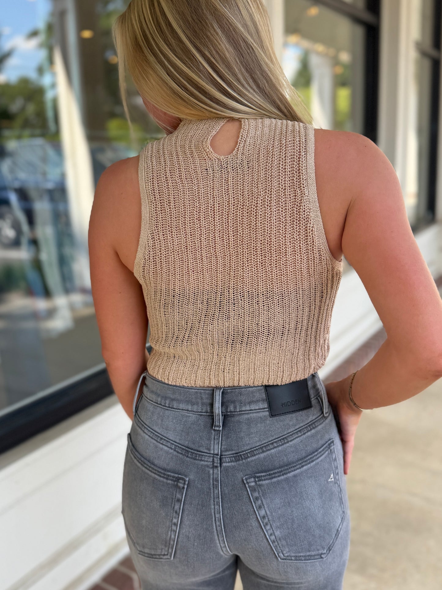 Open Crochet Top (2 colors)
