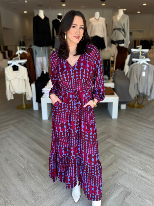 Ramsay Abstract Larrie Dress