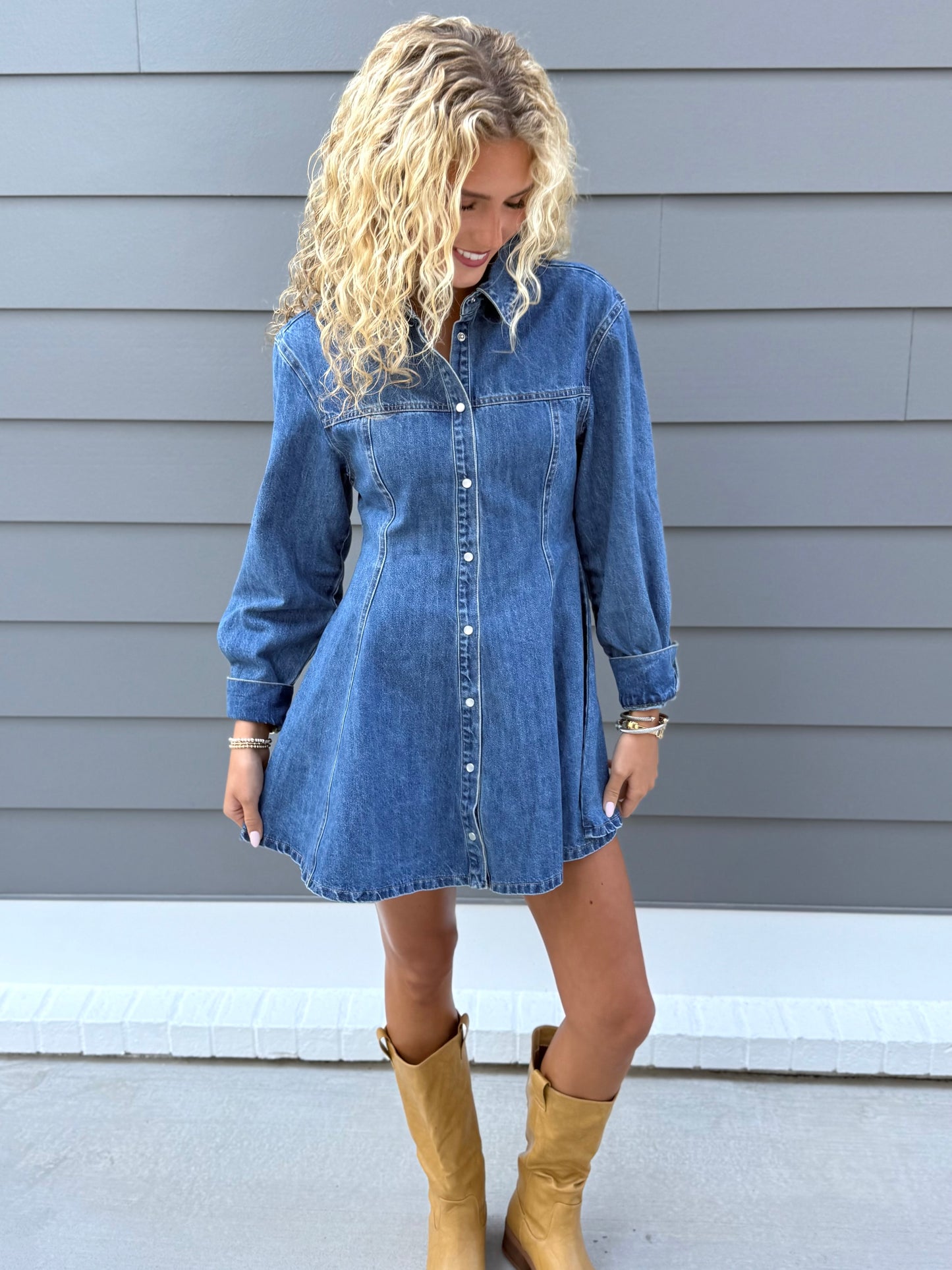 Cowgirl Denim Dress