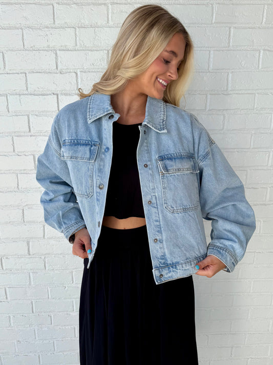Cargo Denin Jacket