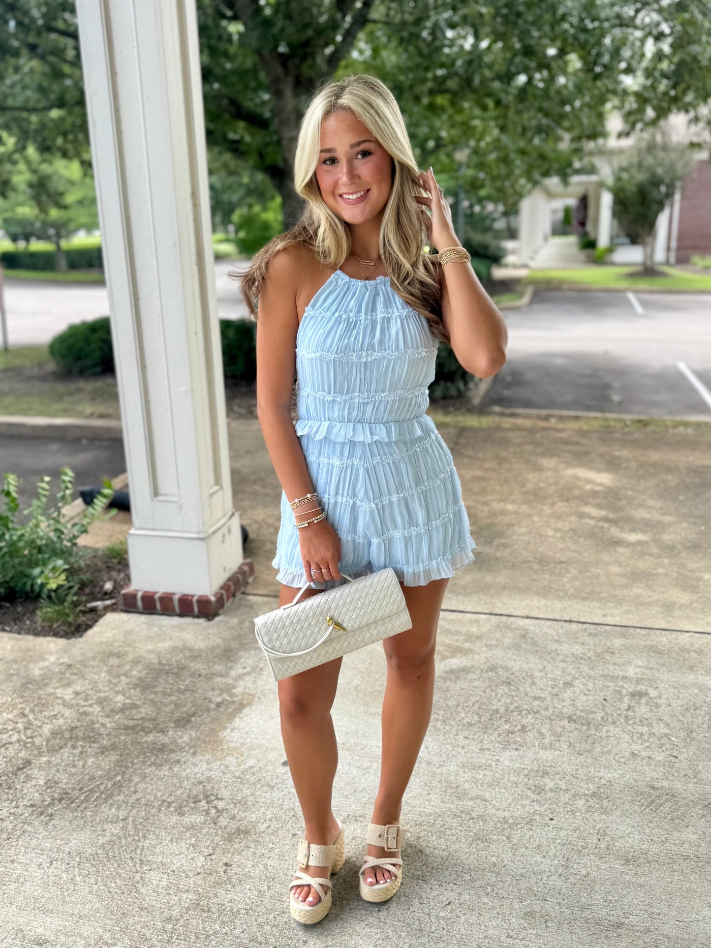 Sweet Peony Romper