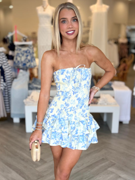 Butter Mist Smocked Mini