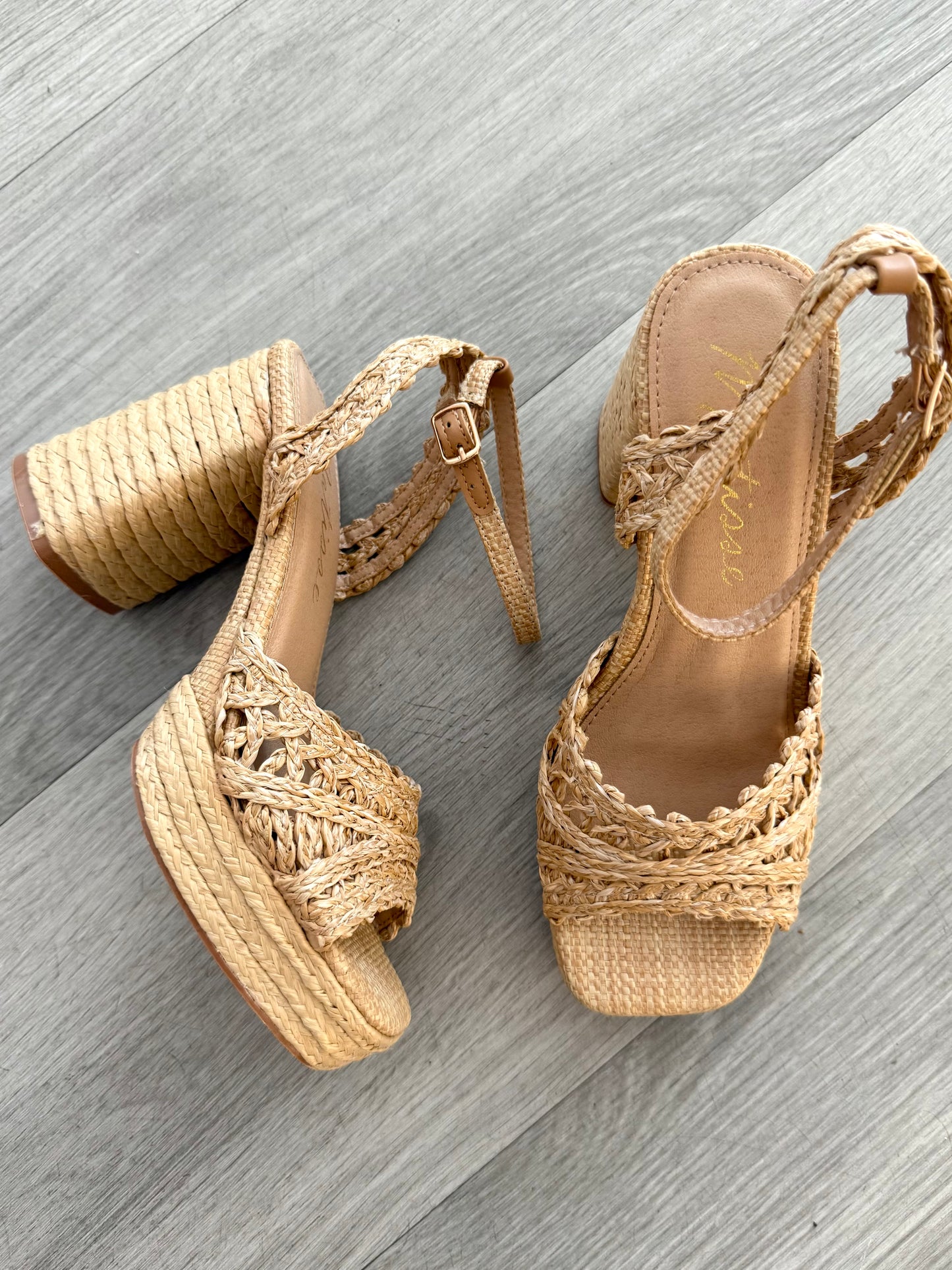 Olivia Espadrille Platform Heel