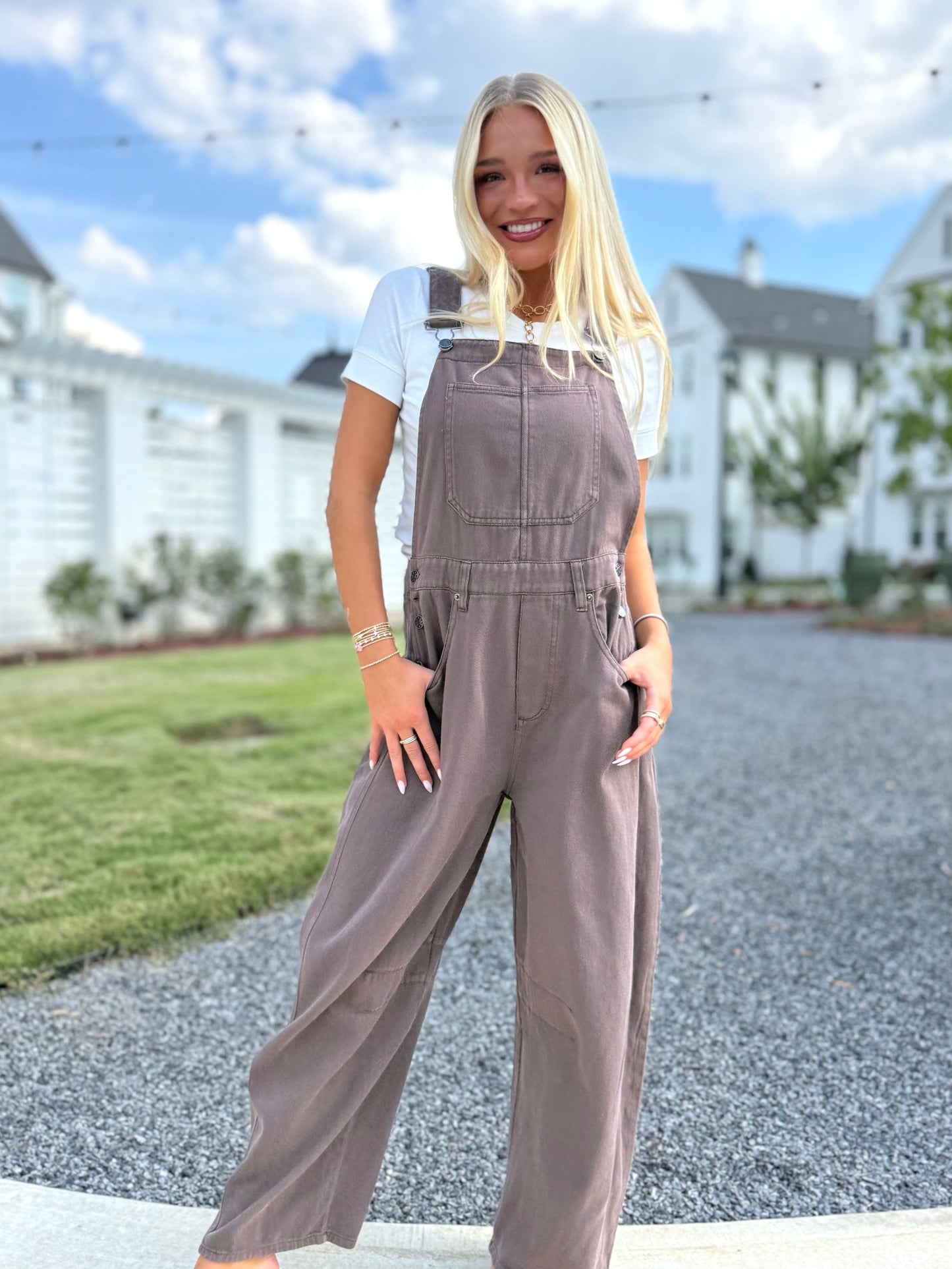 Cocoa Vintage Twill Overall