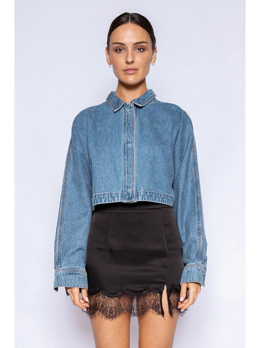 Loose Sleeved Denim Jacket