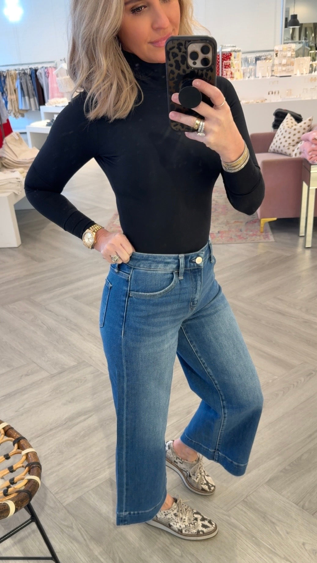 High Rise Crop Trouser