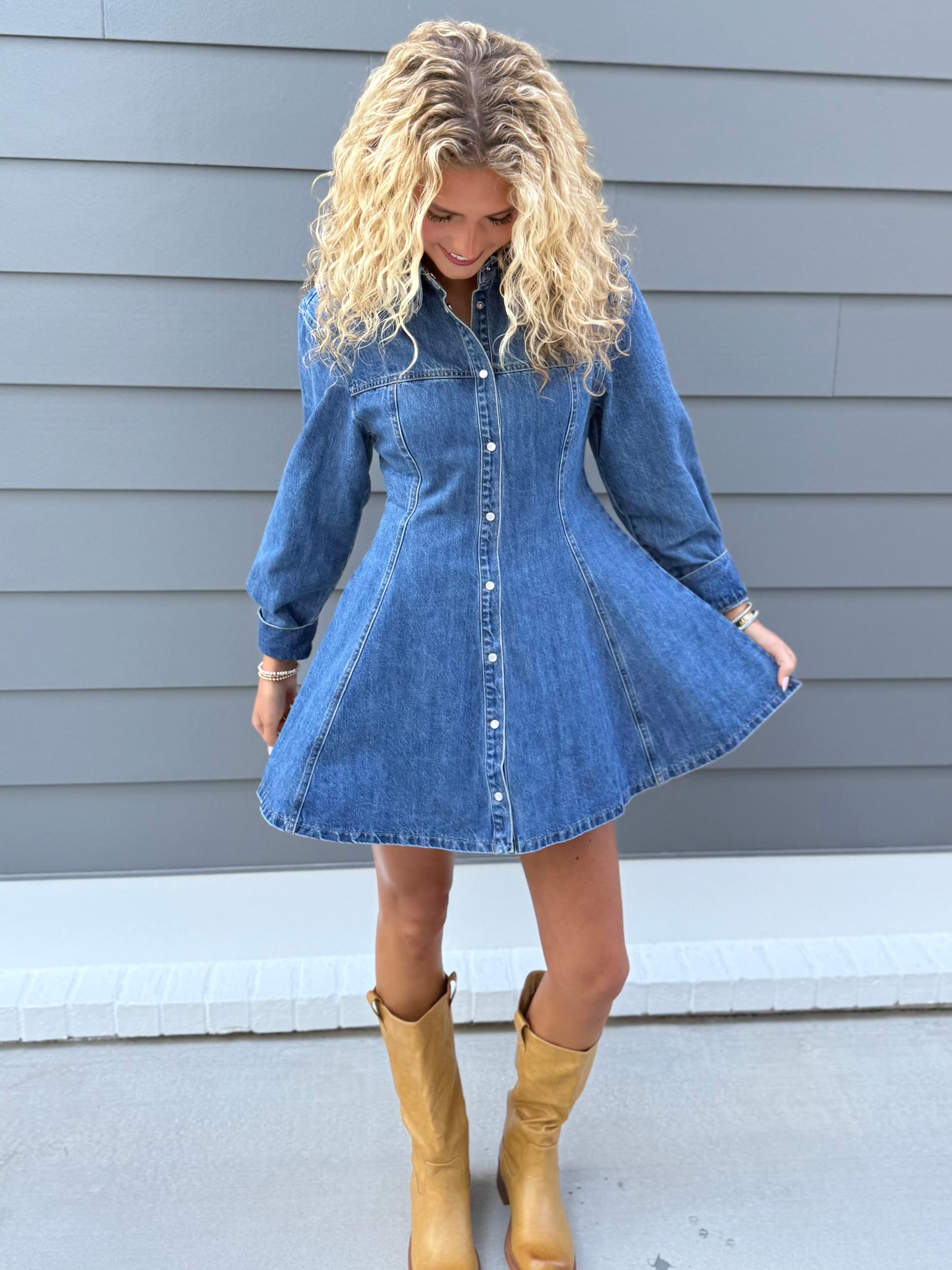 Cowgirl Denim Dress