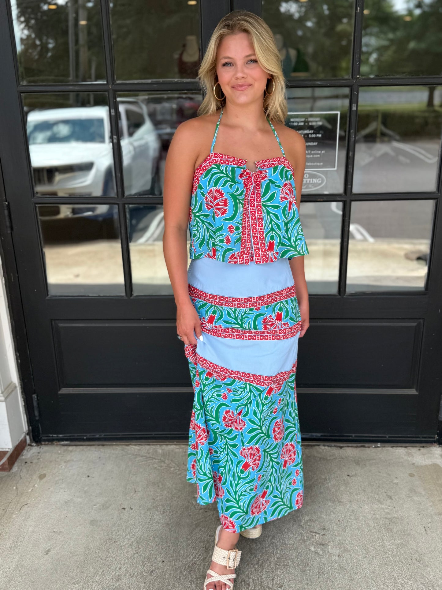 Cabana Coast Maxi Skirt