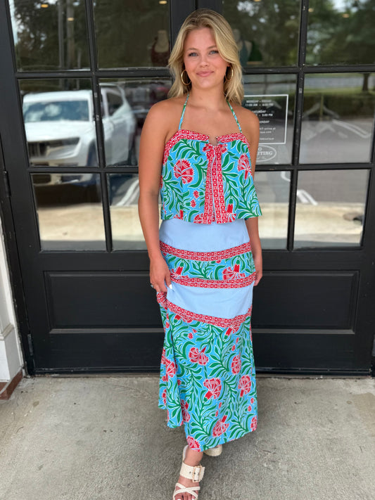 Cabana Coast Maxi Skirt