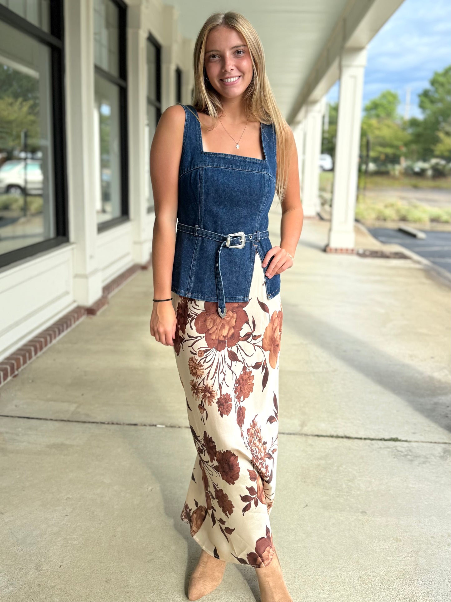 Autumn Leaves Maxi Skirt