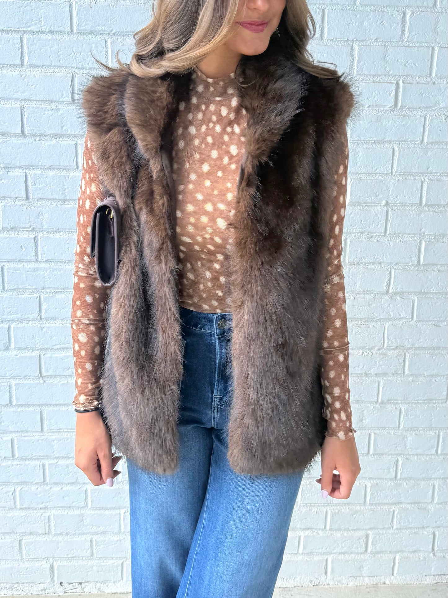 Casual Fur Vest (2 colors)