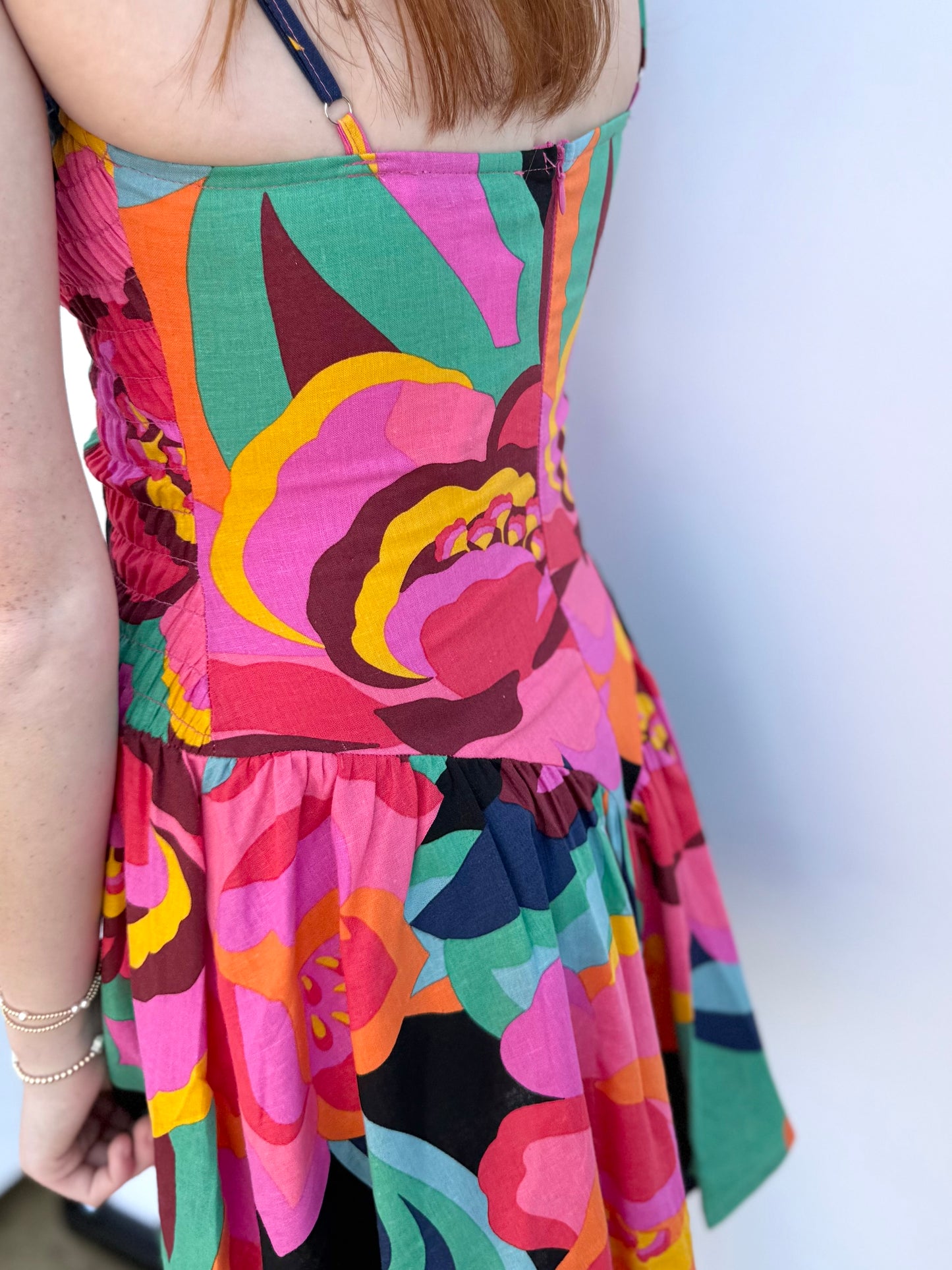 Bright Multi Smock Mini