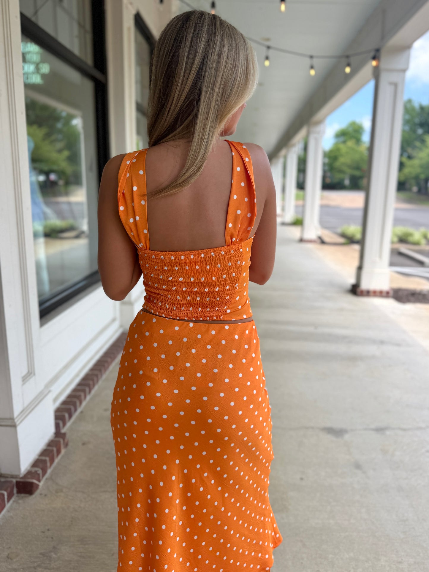 Polka White Dot Top (3 colors)
