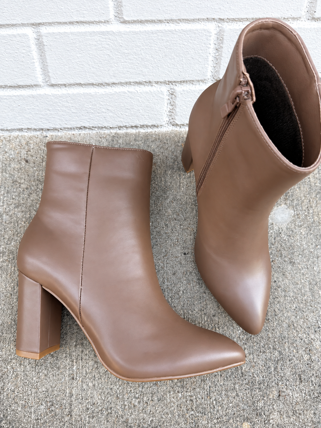 Monroe Leather Bootie (2 colors)
