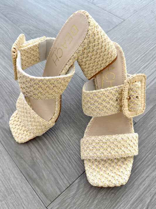 Lucy French Vanilla Buckle Sandal