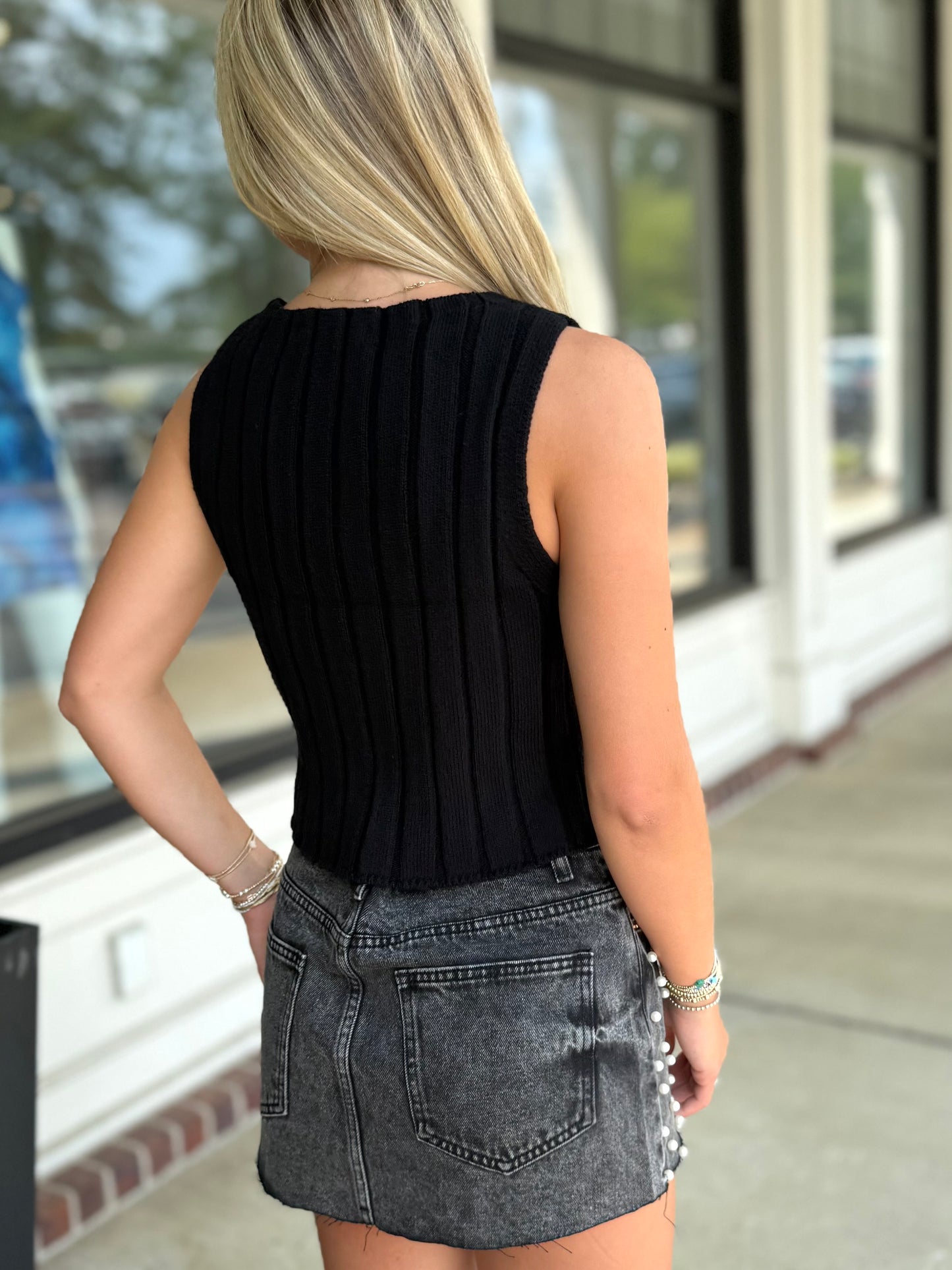 Pearl Micro Mini Skirt (2 colors)