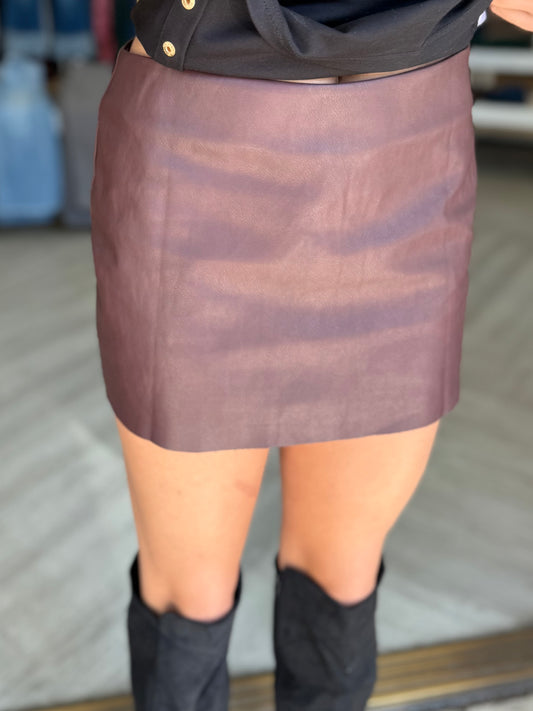 Bulgarian Rose Mini Skirt