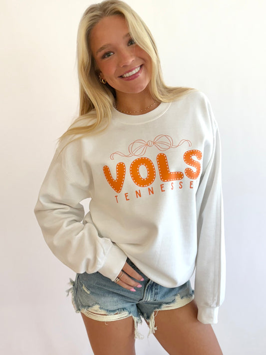 Cozy Knit Vols Crewneck