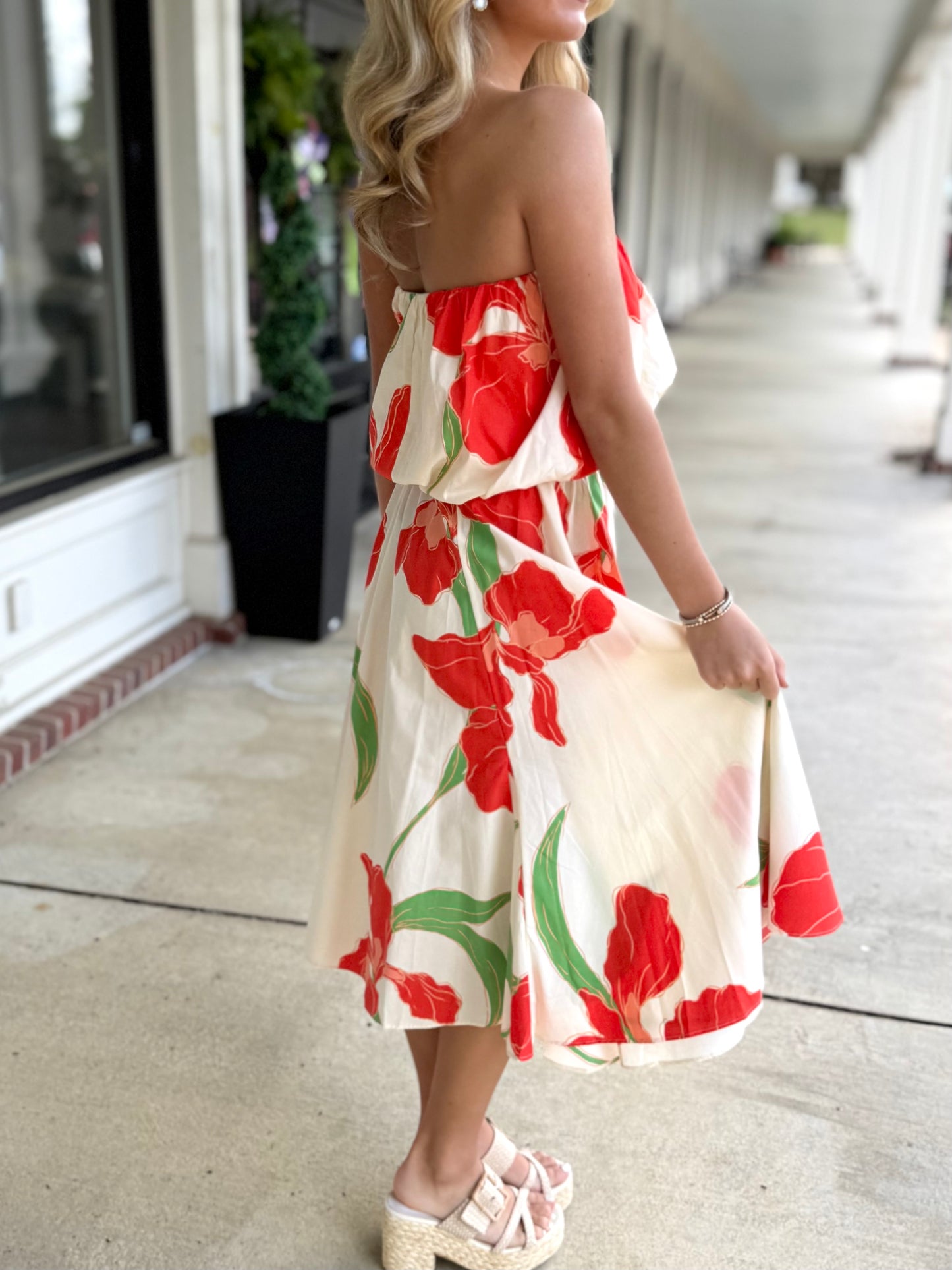 Natural Orange Bubble Top