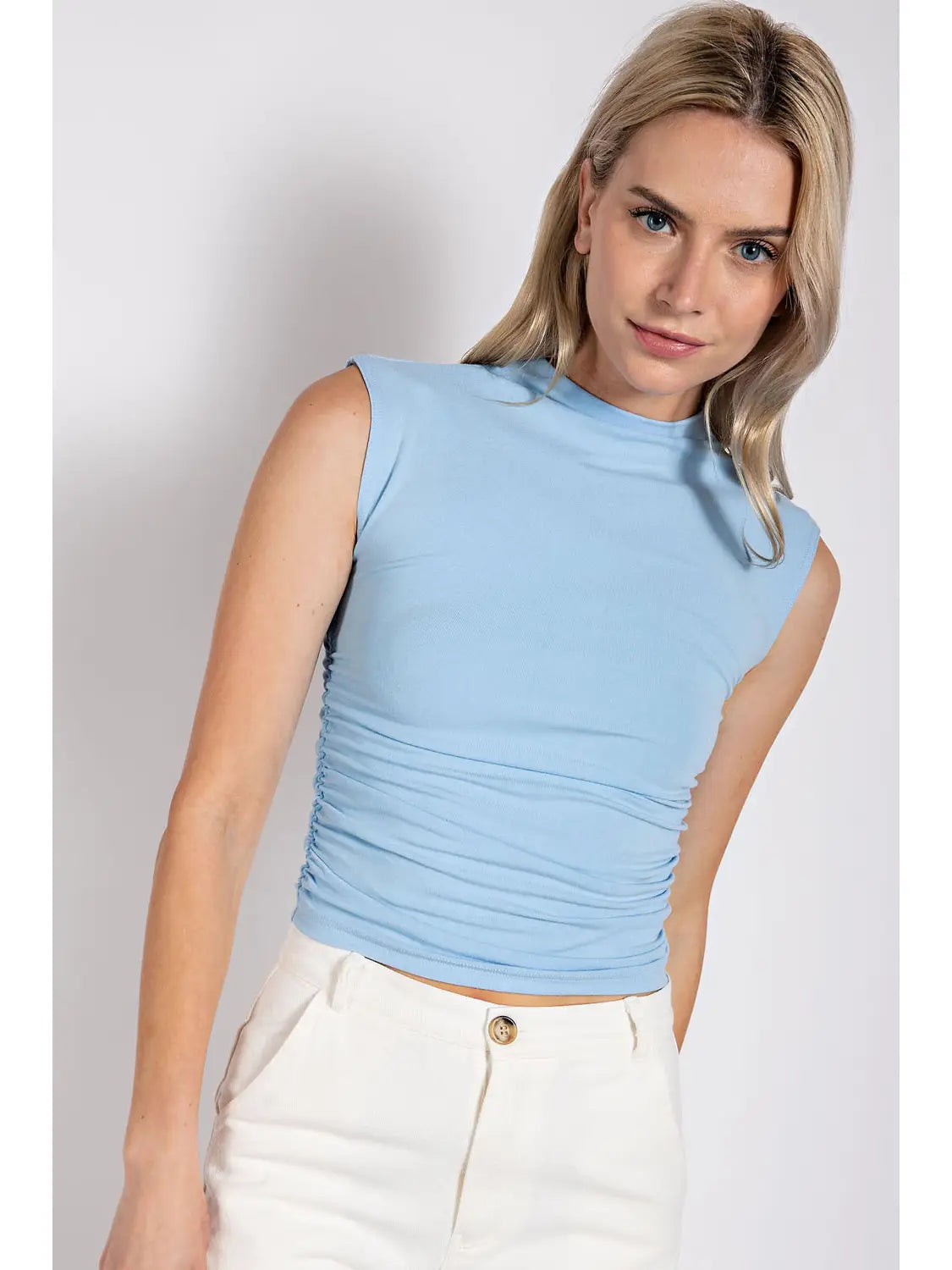 Cap Sleeved Crop Top (3 colors)