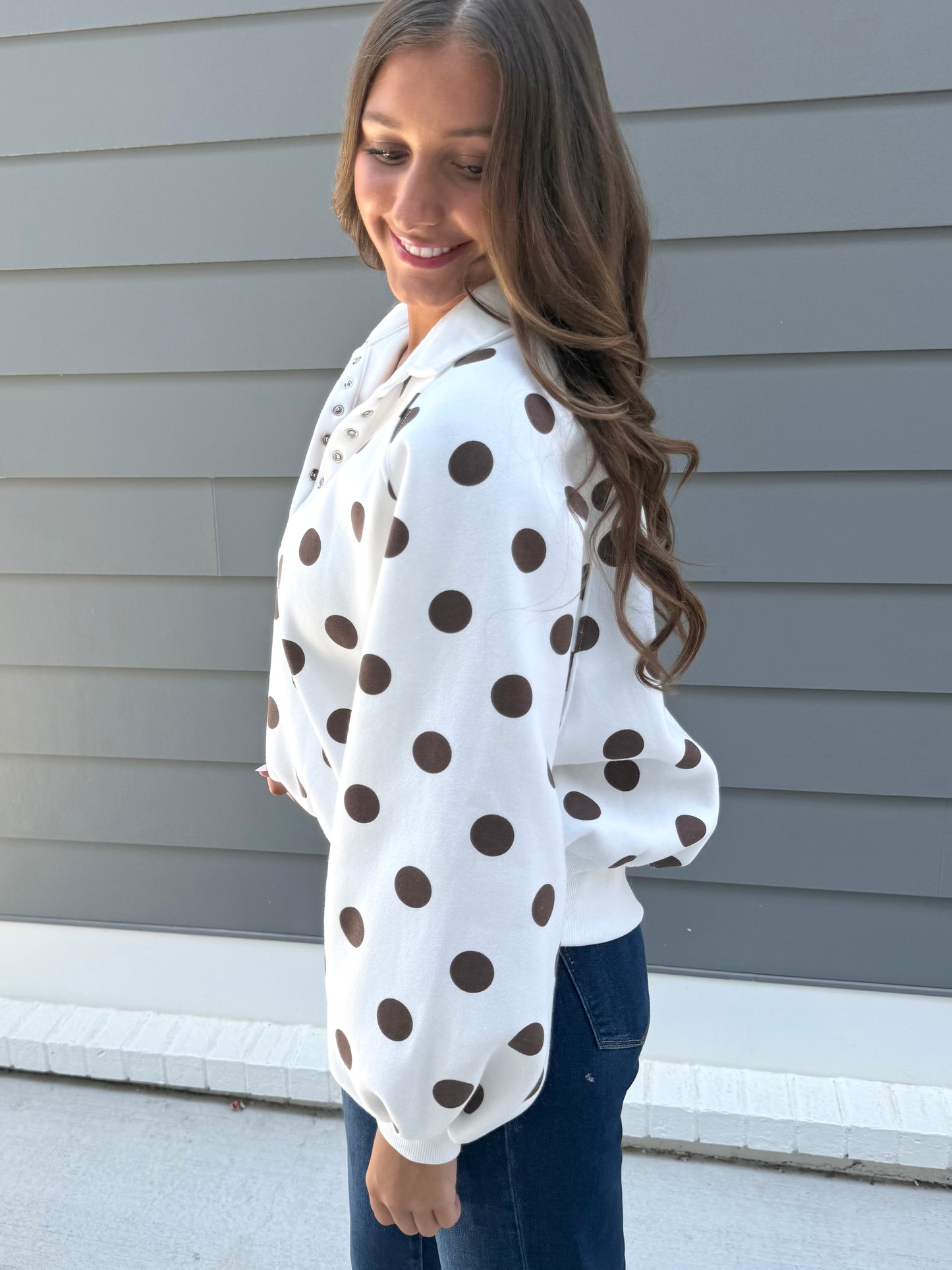 Polka Dot Piper Snap (2 colors)