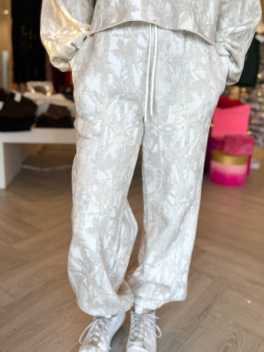 Light Camo Jogger Pants