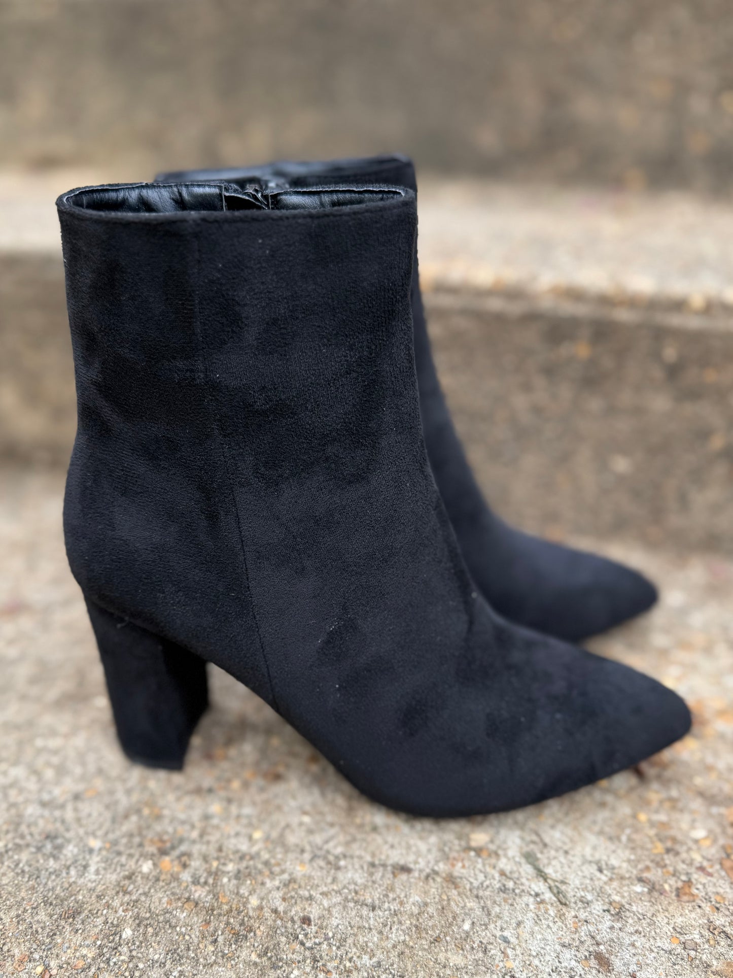 Skyelar Suede Bootie (3 colors)