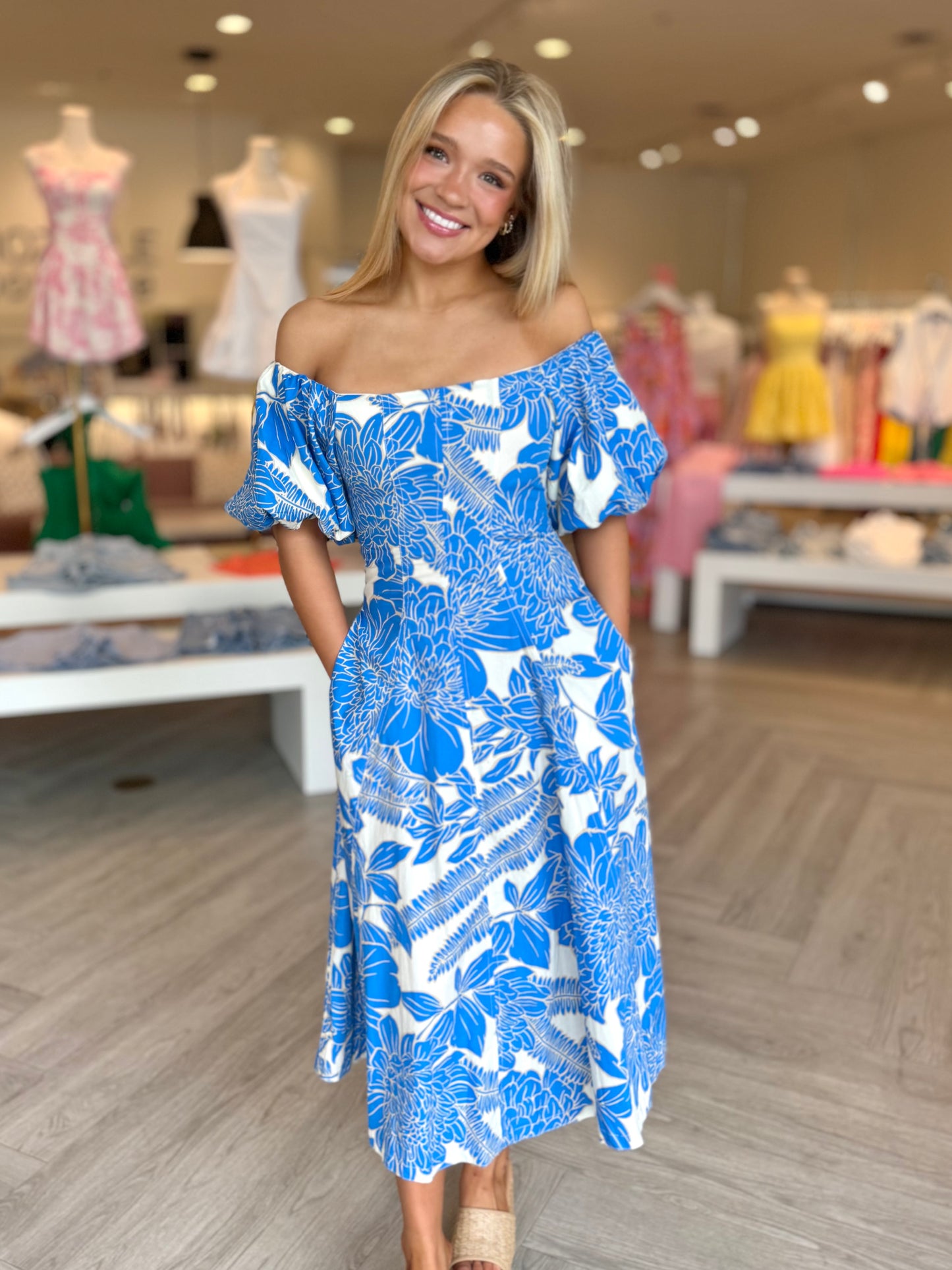 Cabo Blue O/S Dress