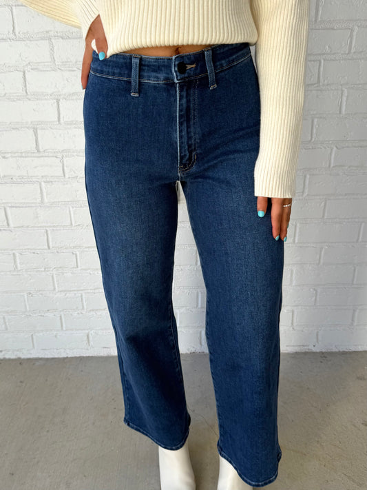 Dark Hidden Pocket Trouser