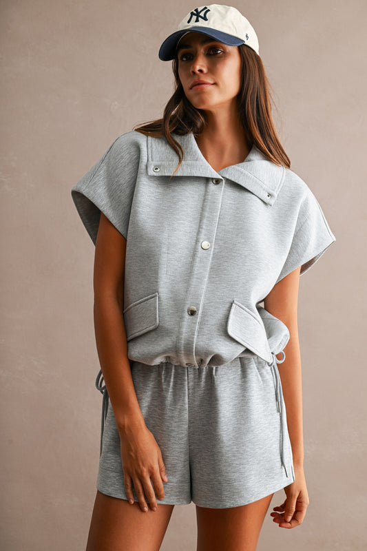 Grey Scuba Shorts
