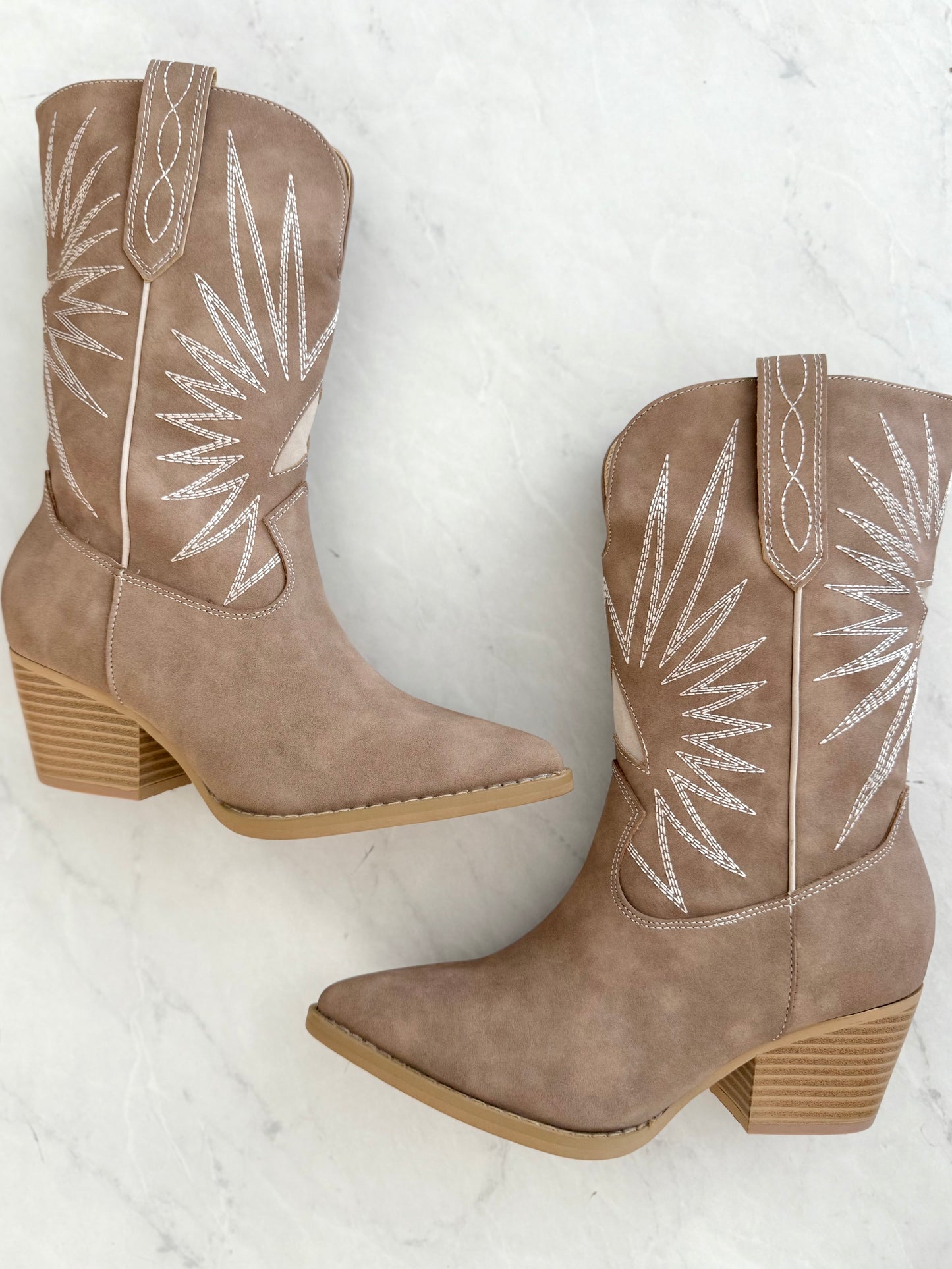 Star Burst Western Boots