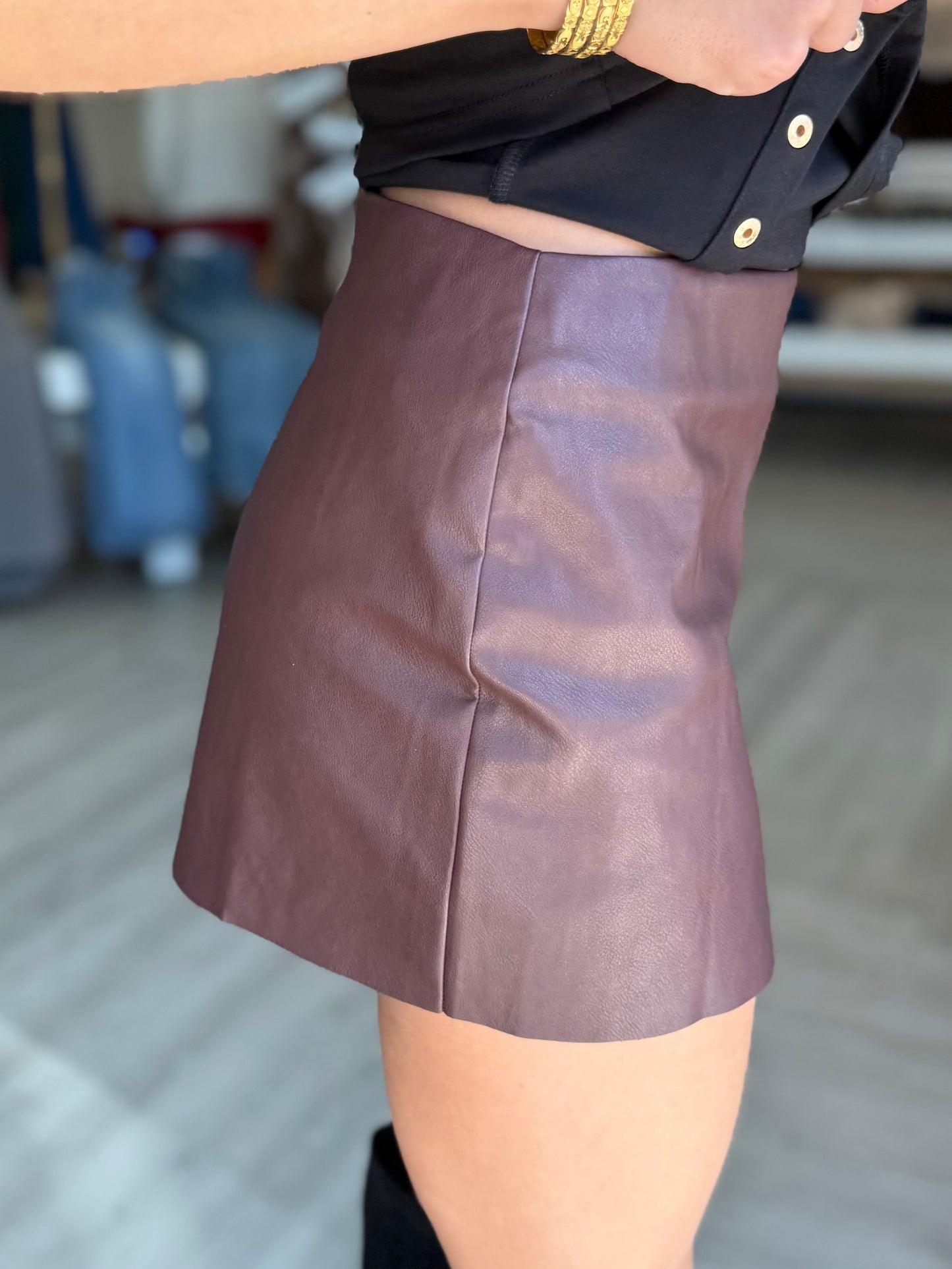 Bulgarian Rose Mini Skirt