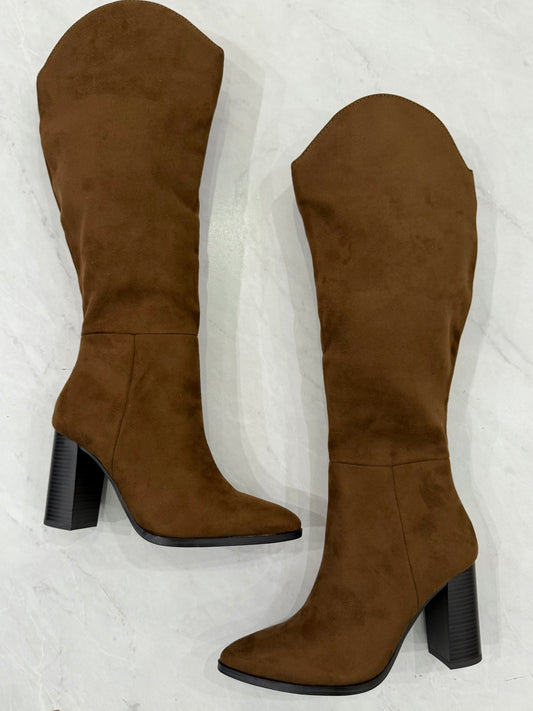 Kylie Suede Tall Boot