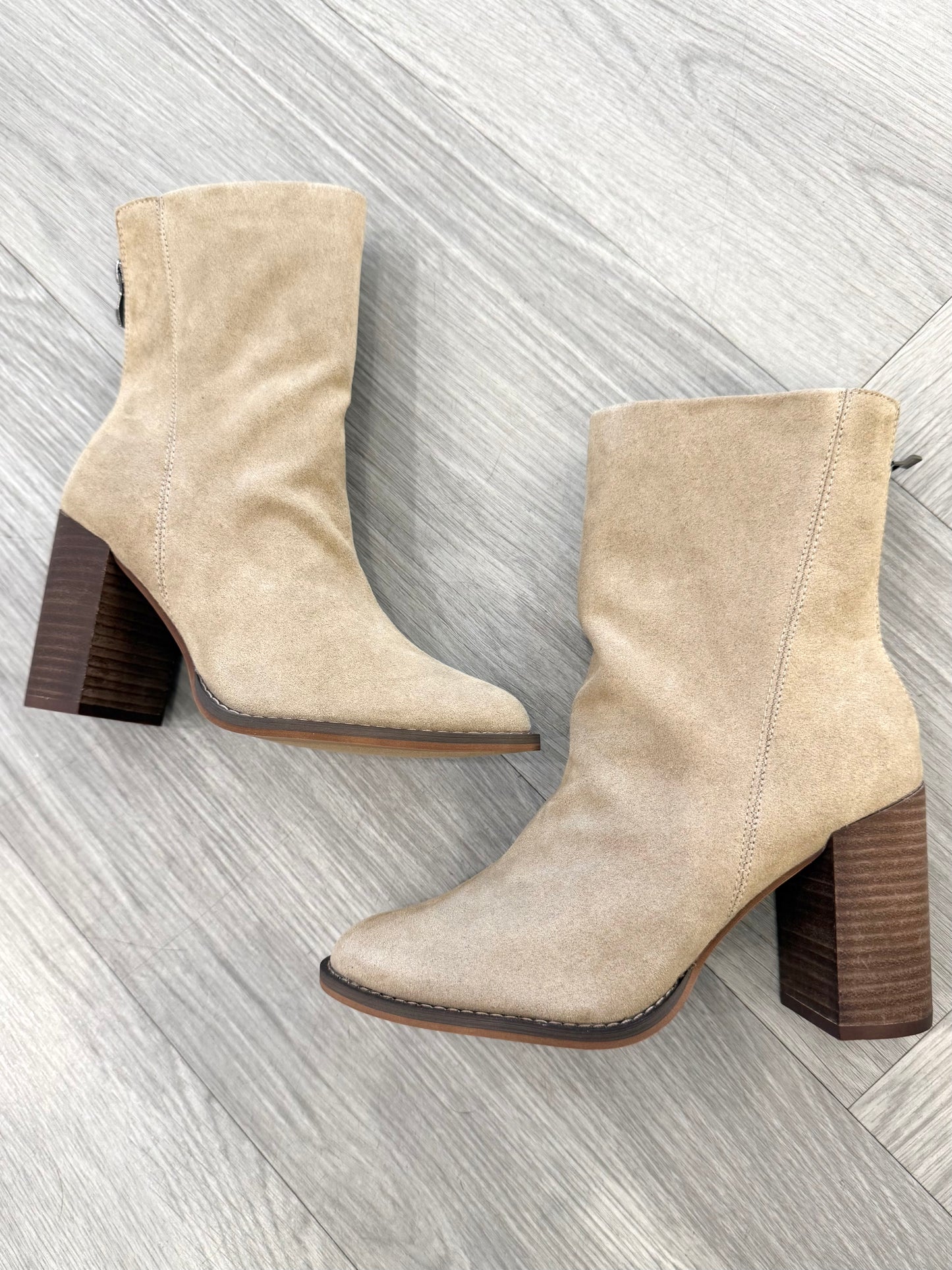 Maxine Suede Heel Bootie (2 colors)