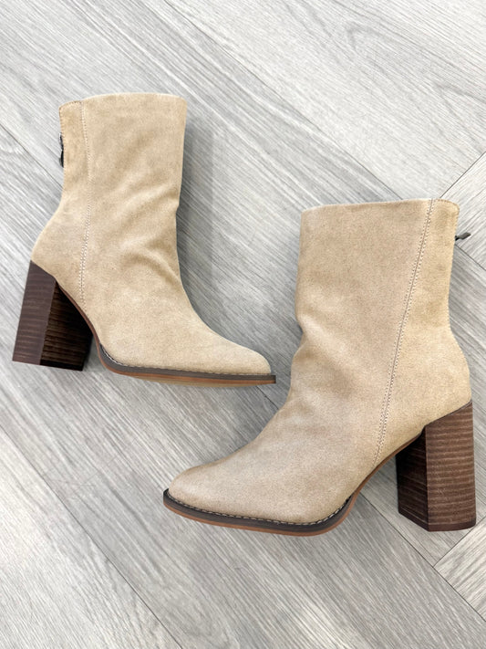 Maxine Suede Heel Bootie (2 colors)
